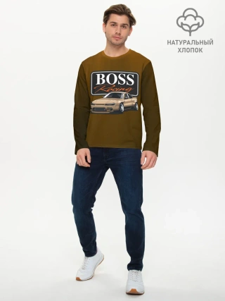 Мужской лонгслив базовый / Boss Racing | BOSS JDM
