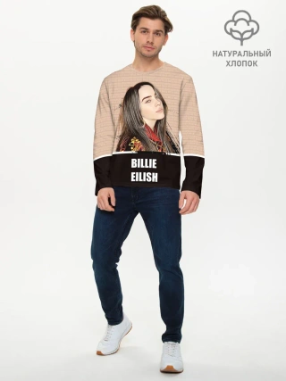 Мужской лонгслив базовый / Billie Eilish
