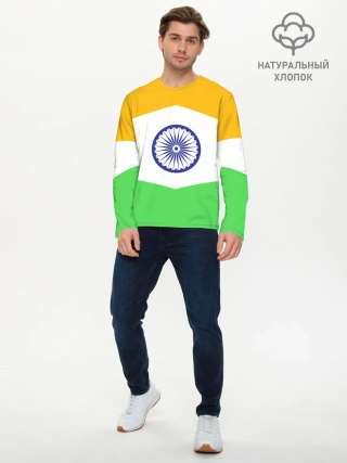 Мужской лонгслив базовый / ИНДИЯ | INDIA