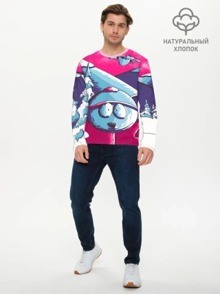 Мужской лонгслив базовый / CARTMAN