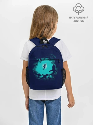 Рюкзак детский / Swimming in the sea
