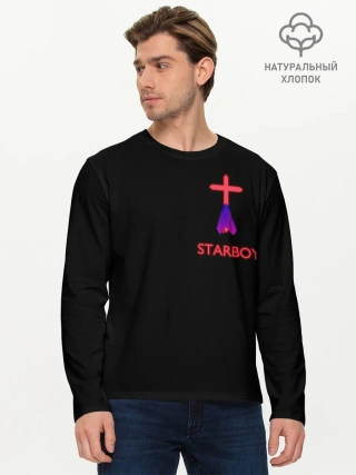 Мужской лонгслив базовый / STARBOY - The Weeknd