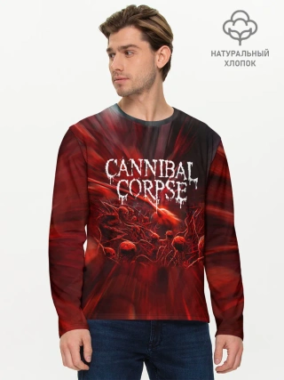 Мужской лонгслив базовый / Blood Cannibal Corpse | Труп Каннибала