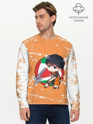 Мужской лонгслив базовый / Kageyama tobio | Haikyu