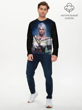 Мужской лонгслив базовый / Ciri