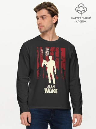 Мужской лонгслив базовый / ALAN WAKE REOLADED