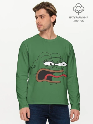 Мужской лонгслив базовый / Pepe skin