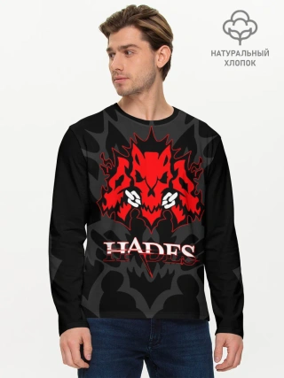 Мужской лонгслив базовый / Hades