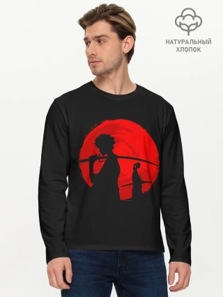 Мужской лонгслив базовый / Samurai Sunset