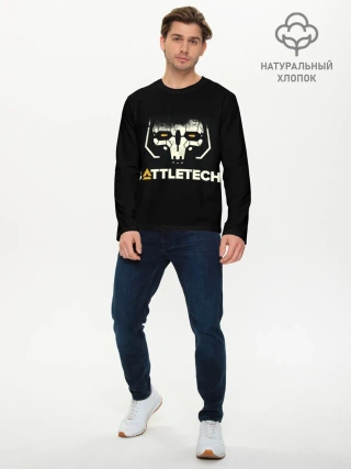 Мужской лонгслив базовый / BATTLETECH