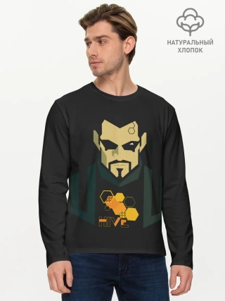 Мужской лонгслив базовый / Адам