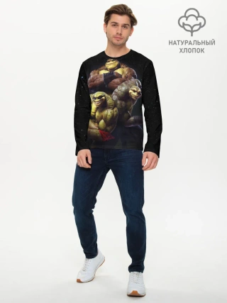 Мужской лонгслив базовый / Battletoads