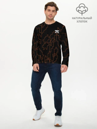 Мужской лонгслив базовый / cs:go - Fnatic 2021
