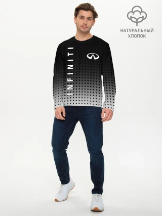 Мужской лонгслив базовый / Infiniti