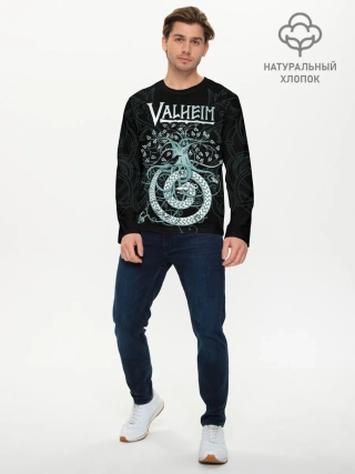 Мужской лонгслив базовый / Valheim