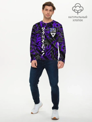 Мужской лонгслив базовый / Fierce culture