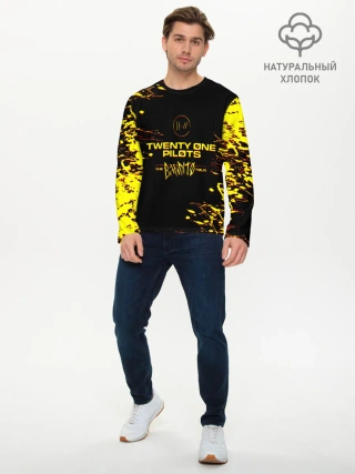 Мужской лонгслив базовый / TWENTY ONE PILOTS TOP.