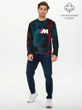 Мужской лонгслив базовый / BMW M Power | БМВ М