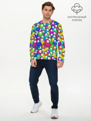 Мужской лонгслив базовый / Fall Guys