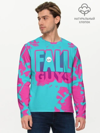 Мужской лонгслив базовый / Fall Guys: Ultimate Knockout