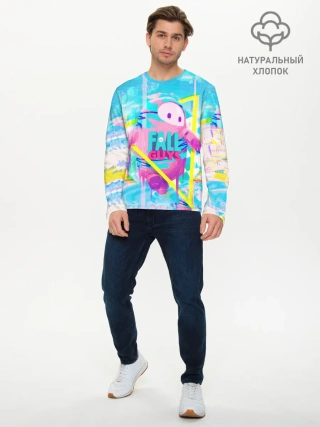 Мужской лонгслив базовый / Fall Guys