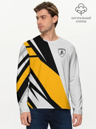 Мужской лонгслив базовый / Lamborghini