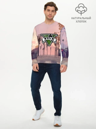 Мужской лонгслив базовый / GTA