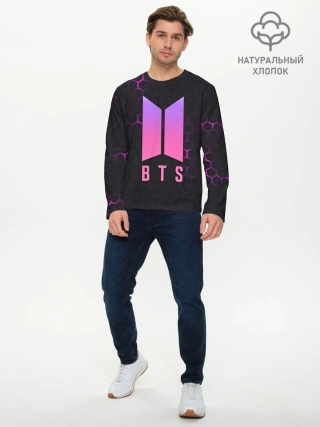 Мужской лонгслив базовый / BTS
