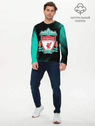 Мужской лонгслив базовый / LIVERPOOL / Ливерпуль