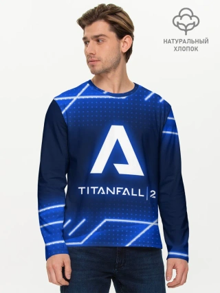Мужской лонгслив базовый / TITANFALL 2