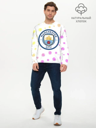Мужской лонгслив базовый / MANCHESTER CITY Манчестер Сити