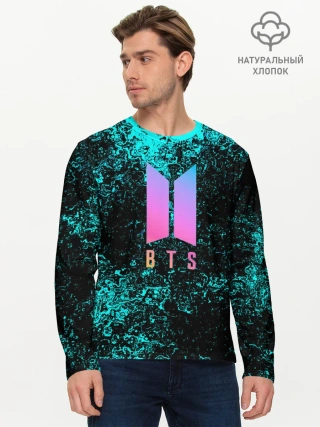 Мужской лонгслив базовый / BTS