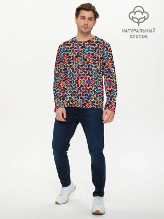 Мужской лонгслив базовый / COLORS