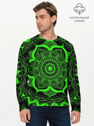 Мужской лонгслив базовый / Mandala