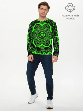 Мужской лонгслив базовый / Mandala