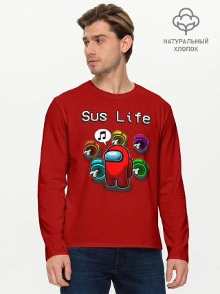Мужской лонгслив базовый / Sus Life