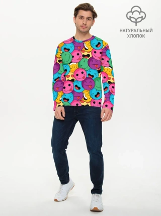Мужской лонгслив базовый / Pattern