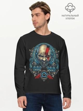 Мужской лонгслив базовый / Casual GOW