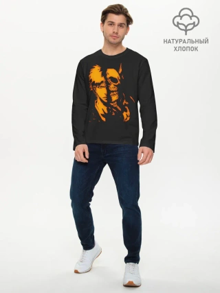 Мужской лонгслив базовый / Ichigo Kurosaki