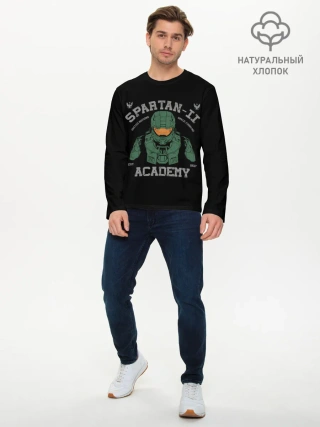 Мужской лонгслив базовый / Spartan - 2 Academy