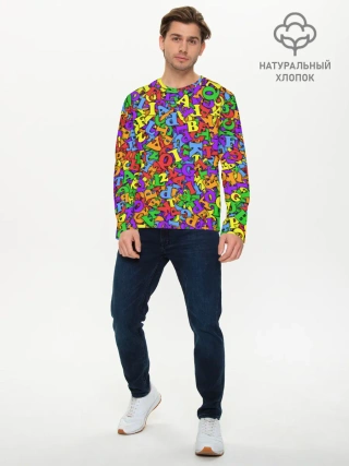 Мужской лонгслив базовый / LGBTQQICAPF2K+