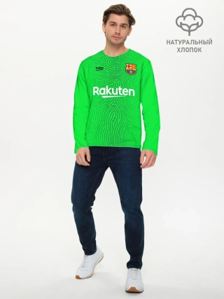 Мужской лонгслив базовый / FC Barcelona | Goalkeeper 2021/22