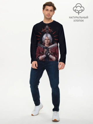 Мужской лонгслив базовый / Saint Dante