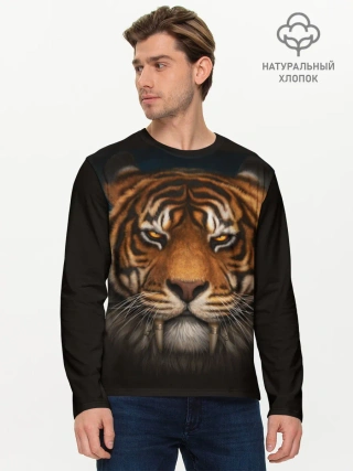 Мужской лонгслив базовый / TIGER