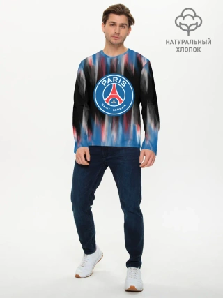 Мужской лонгслив базовый / PSG.