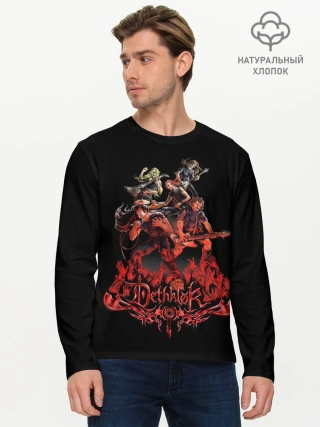 Мужской лонгслив базовый / Dethklok concert