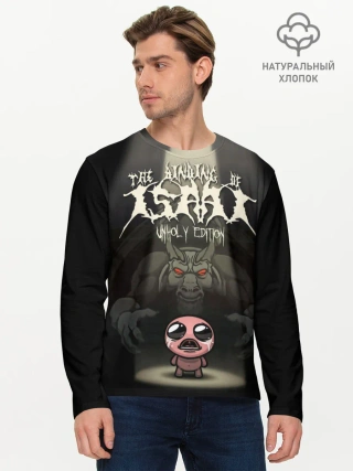Мужской лонгслив базовый / The Binding of Isaac
