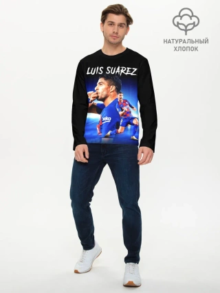 Мужской лонгслив базовый / LUIS SUAREZ / ЛУИС СУАРЕС