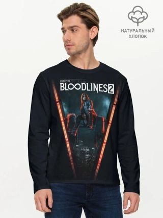 Мужской лонгслив базовый / Bloodlines 2