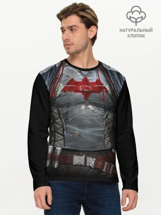 Мужской лонгслив базовый / Red Hood